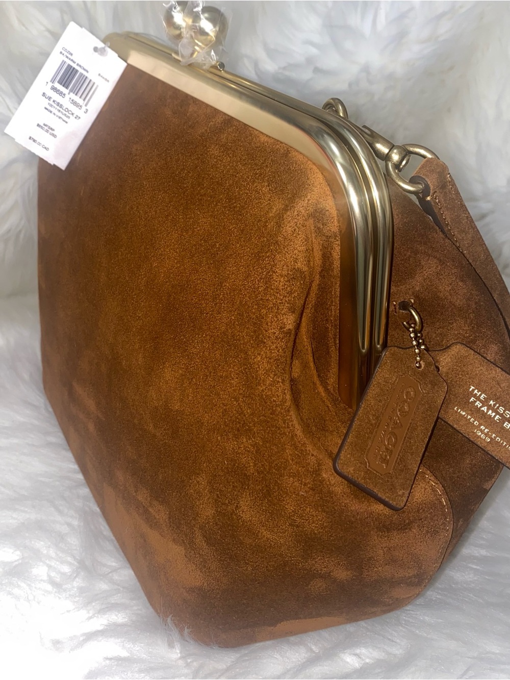 Coach 🤎  Kisslock Frame Bag 27 New with tags 🏷️